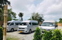 Private transfer from Chiang Mai City to to Mae Hong Son Town by van