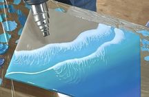 Resin art workshop experience in downtown Ishigaki City