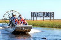 Everglades National Park airboat tour with pick-up from Miami