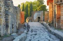 Pompeii and Vesuvius at your pace with bus transfer from Rome