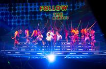 Family-friendly Coco Bongo sunset show in Playa del Carmen