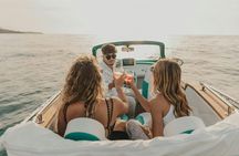 Italian design boat cruise from Palermo with aperitif
