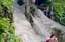 Half-day private van charter with driver to Bua Thong Waterfall