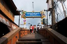 Bangkok evening markets and firefly boat trip on a private adventure