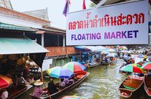 Mae Klong Railway Market and Damnoen Saduak Floating Market tour