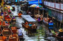 Mae Klong Railway Market and Damnoen Saduak Floating Market tour