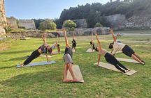 Rhodes Old Town 2-hour outdoor yoga experience at Grand Masters Garden