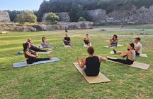 Rhodes Old Town 2-hour outdoor yoga experience at Grand Masters Garden
