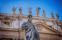 St. Peter's Basilica with reserved entry and Rome's panoramic bus tour