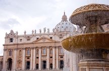 St. Peter's Basilica with reserved entry and Rome's panoramic bus tour