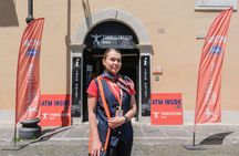 Colosseum with Arena floor and hop-on hop-off bus