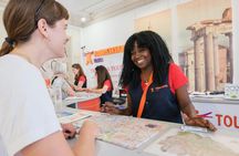 Colosseum with Arena floor and hop-on hop-off bus