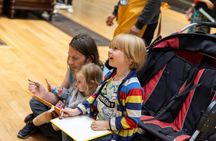 Guided children's art tour at the National Gallery of London