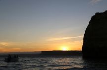Sunset boat tour to Ponta da Piedade caves in Lagos