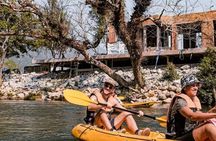 Kayaking, zipline, and cave tubing adventure in Vang Vieng