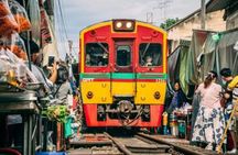 Floating and Railway Market and the Coconut Farm private tour