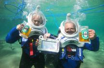 Sea trek experience with diving helmet in Los Cristianos
