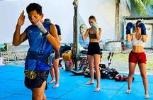 Private Muay Thai boxing class for beginners in Koh Tao