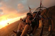 Paratrike flight over Adeje, breathtaking mountains and landscapes
