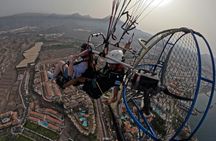 Paratrike flight over Adeje, breathtaking mountains and landscapes