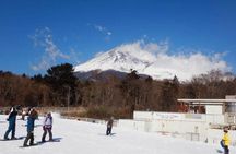 1-day ski trip to Mount Fuji Yeti Snow Resort and hot spring
