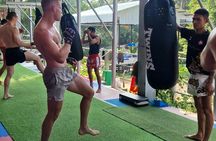 Private Muay Thai boxing class for beginners in Koh Pha Ngan