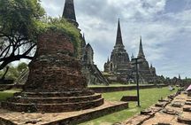 Ayutthaya UNESCO Temples and sunset boat ride private tour