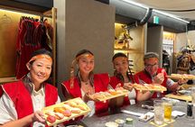 Sushi-making class with samurai performance in Asakusa