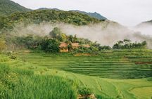 Two-day Pù Luông with terraced rice fields and bamboo rafting