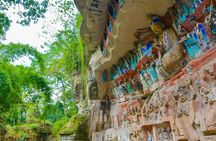Private tour of Baodingshan Grottoes and Chongqing's local cuisine