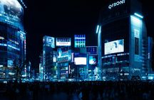 Shibuya walking tour with skyline city night views