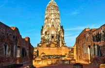 Full-day van charter to Ayutthaya and the Floating Market