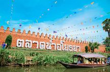 Full-day van charter to Ayutthaya and the Floating Market