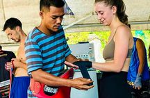 Private Muay Thai boxing class for beginners in Koh Tao