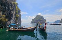 Private longtail boat island hopping tour from Koh Yao Yai-Noi