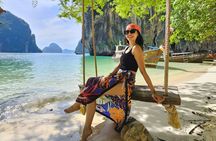 Private longtail boat island hopping tour from Koh Yao Yai-Noi