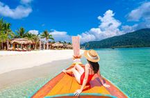 Koh Lipe island hopping by private longtail boat with snorkel