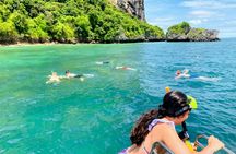 Early bird island-hopping snorkel tour in Krabi with longtail boat