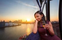 Champagne tasting skip-the-line experience at London Cable Car