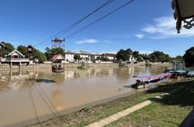 Guided tour of Ayutthaya with cable car and temple visits
