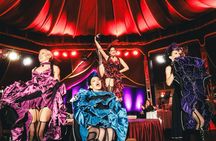 Burlesque dinner show experience