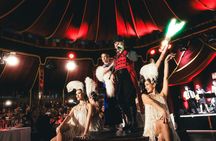 Burlesque dinner show experience