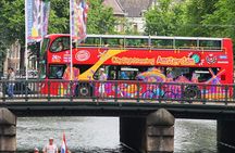 Amsterdam City Sightseeing hop-on hop-off bus and boat combo