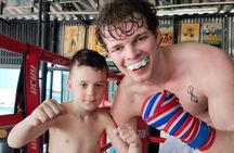 Group Muay Thai boxing class for beginners in Ayutthaya