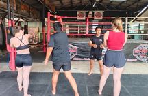Private Muay Thai boxing class for beginners in Ayutthaya