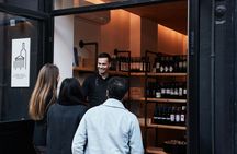 Greek white wine tasting beneath the Acropolis