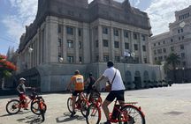 1.5-hour bike tour through Santa Cruz de Tenerife with e-bike option