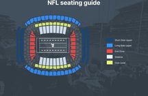 Los Angeles Rams football game ticket at SoFi Stadium