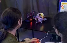 Giant robot piloting experience in Tokyo