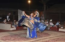 Classic Dubai desert safari with camel ride and BBQ dinner